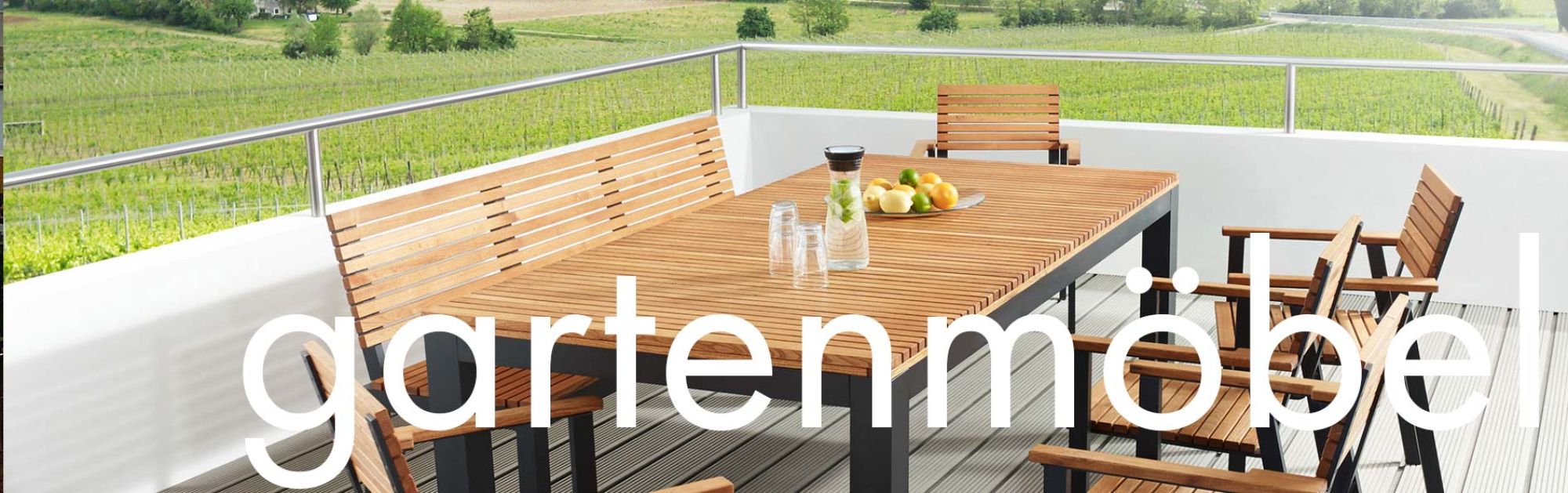 Gartenmöbel aus FSC Holz